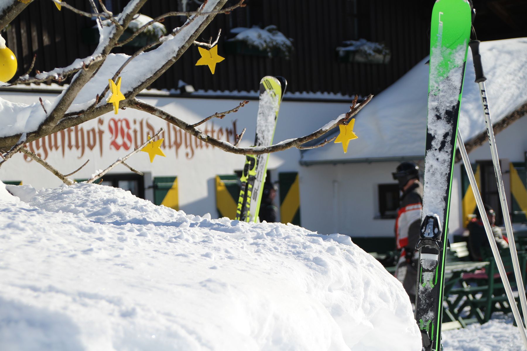 Skifahren am Wildalpgatterl