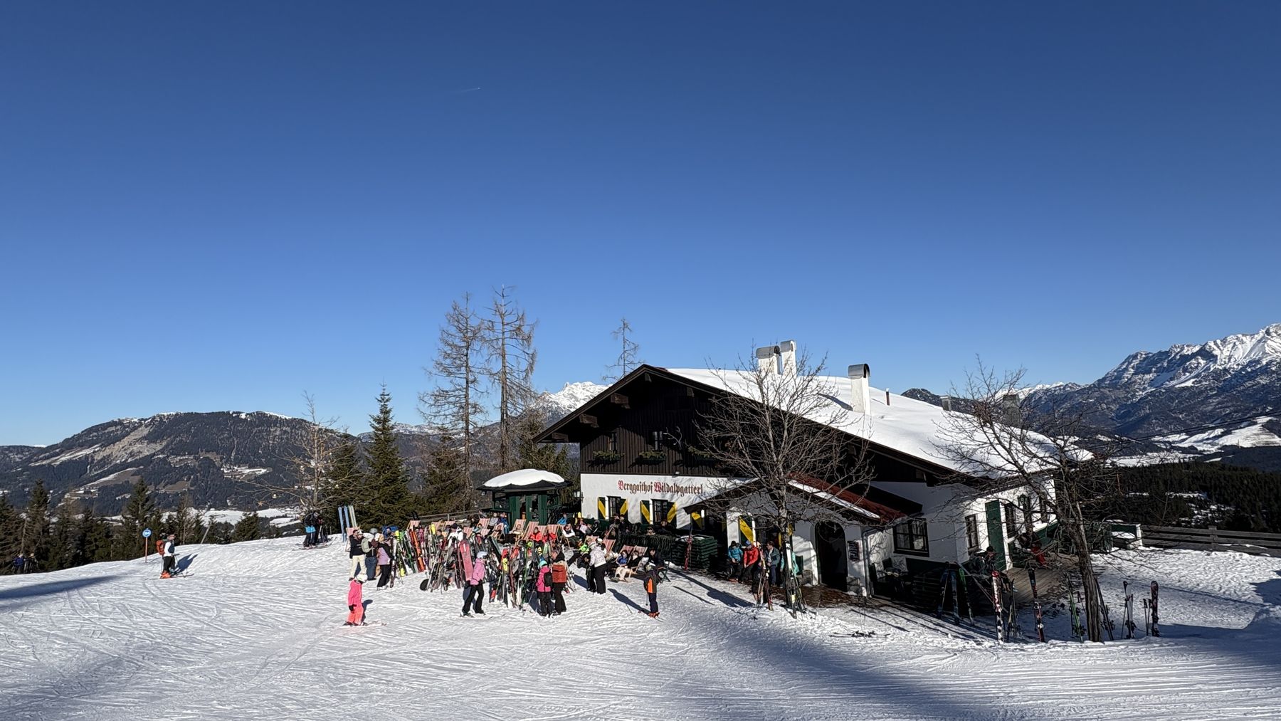 Skifahren am Wildalpgatterl